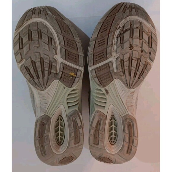 Propet Beige Double Strap Comfort Athletic Shock Absorbing Tennis Shoe - Picture 10 of 16